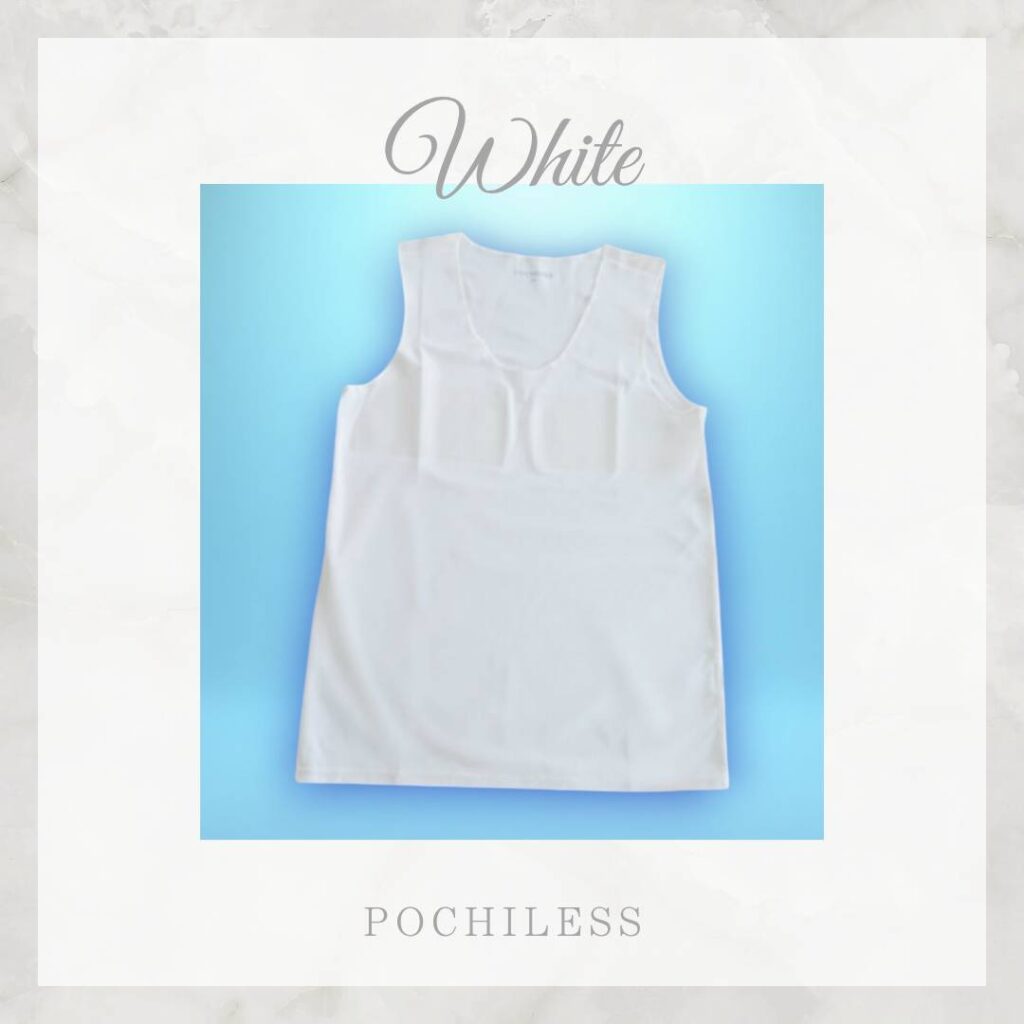 タンクトップ ｵﾌﾎﾜｲﾄ｜POCHILESS ￥3850