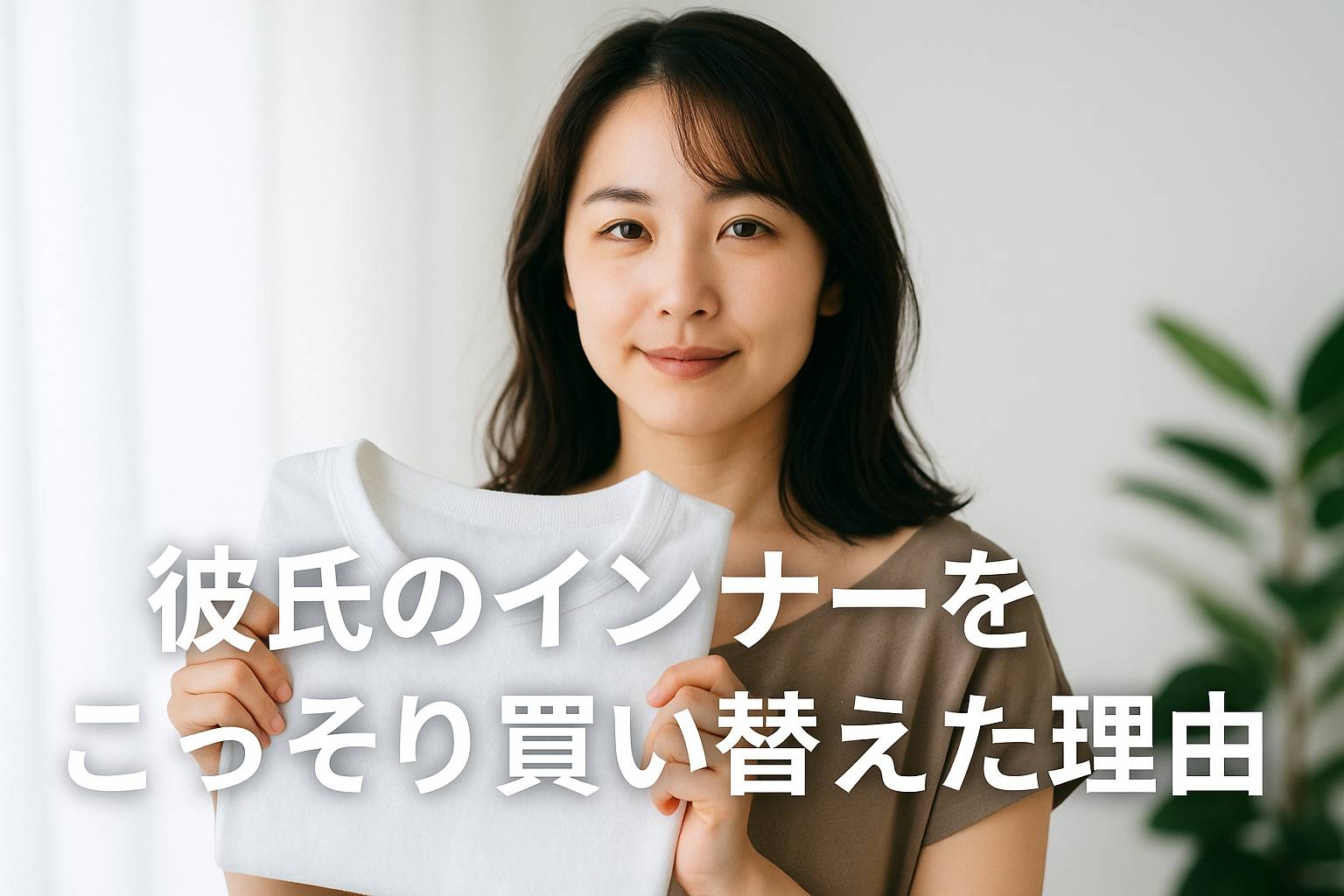 彼氏のインナーをこっそり買い替えた理由